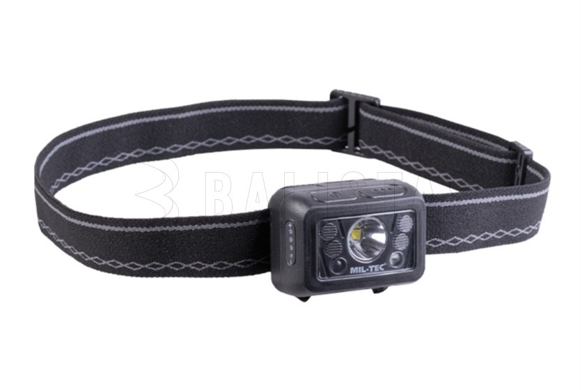 Latarka czołowa Mil-Tec GC260 czarna