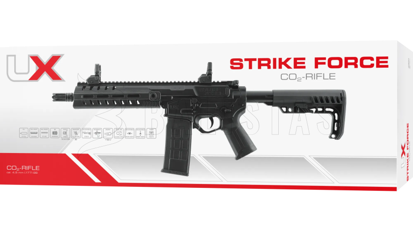 Pneumatyczny pistolet maszynowy Umarex Strike Force Full-Auto 4,5 mm 5