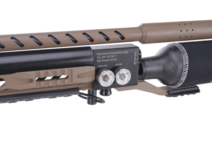 Wiatrówka Optima Hatsan Factor Sniper S 6,35mm FDE 5