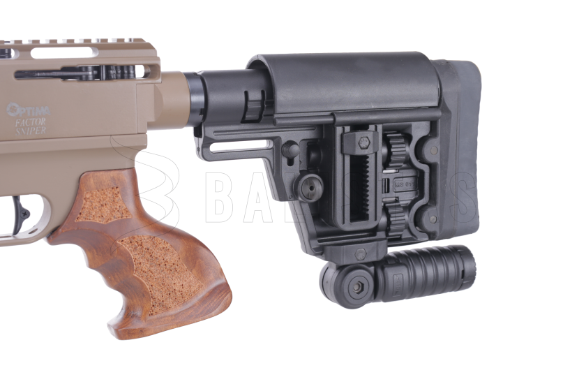 Wiatrówka Optima Hatsan Factor Sniper S 6,35mm FDE 8
