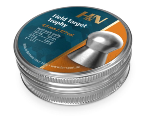 H&N Field Target Trophy 4.52mm/.177 0.56g/8.64gr