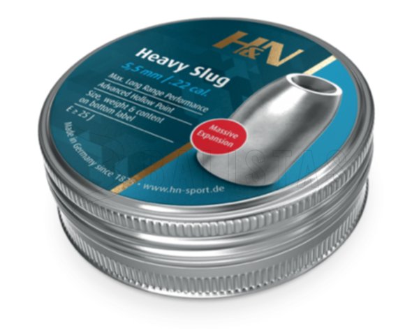 H&N Heavy Slug 5.53mm/.218 2.33g/36gr