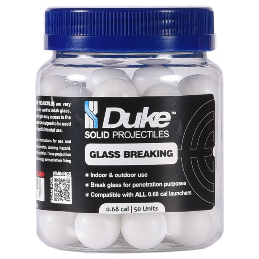 Kule Duke Glass Breaking Solid Projectile .68 50szt.