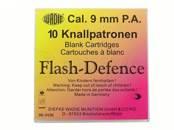 Pociski gazowe Flash Defence 9mm do pistoletu
