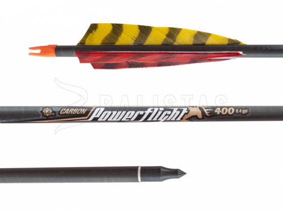 Strzała carbon 30" Easton Power Flight 400 NAT