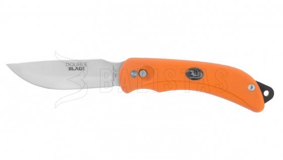 Nóż RealHunter Double Blade pomarańczowy