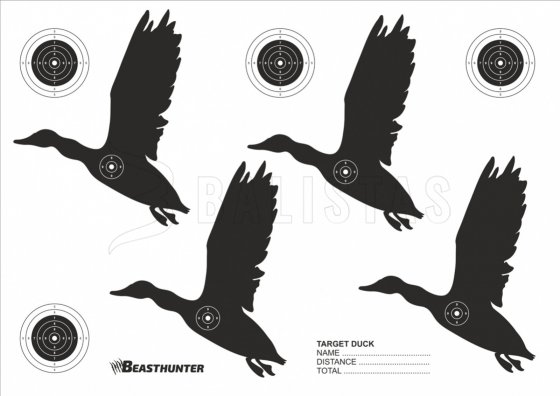 Tarcza sylwetka Beast Hunter Duck 10szt