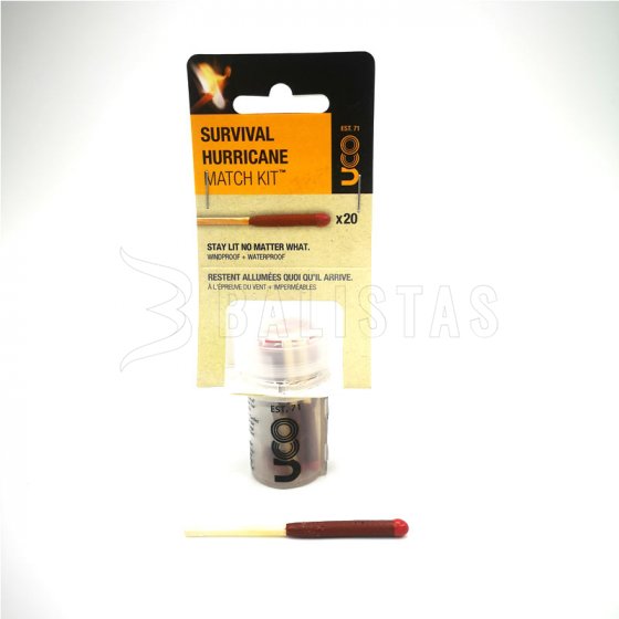 Zapałki UCO Hurricane Match Kit 20 szt.