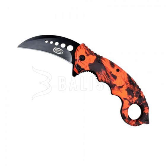 Nóż SCK Karambit orange