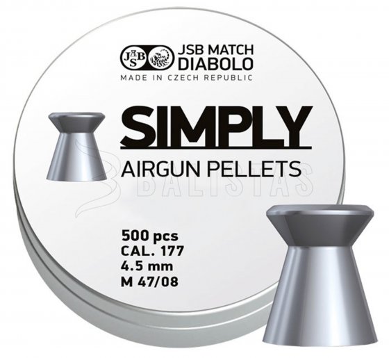 JSB Simply 4,50mm 500szt 0,535g