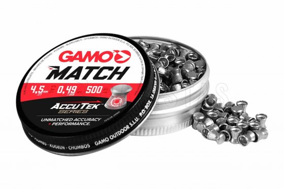 Diabolo Gamo AccuTek Match 4,5mm 500szt
