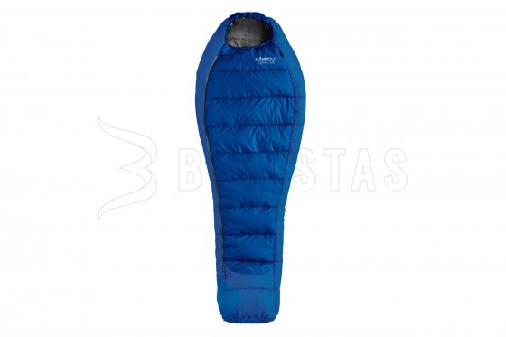 Śpiwór Campout Linden 195cm niebieski lewy