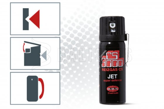 Gaz pieprzowy KKS CS 3000 Jet 50ml