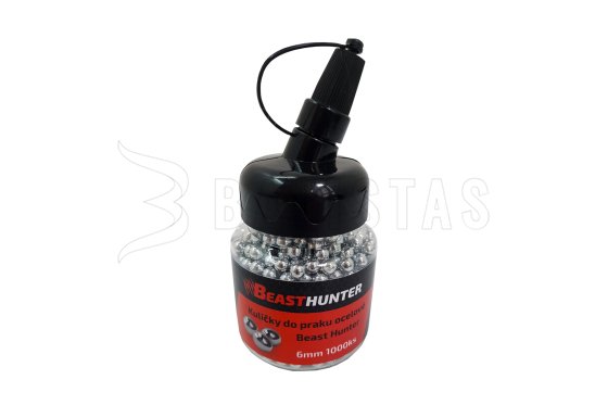 Stalowe kulki do procy Beast Hunter 6mm 1000 szt.