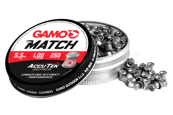 Śrut Diabolo Gamo AccuTek Match 5,5mm 250szt